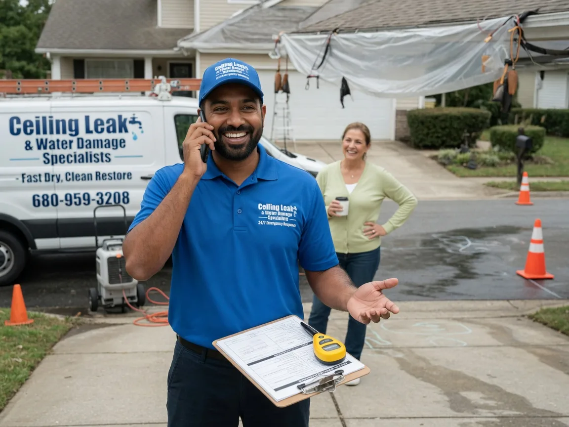 Ceiling Leak Cleanup Redfield, KS FAQs